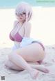 Coser@Potato Godzilla: Mashu Bikini (22 photos)